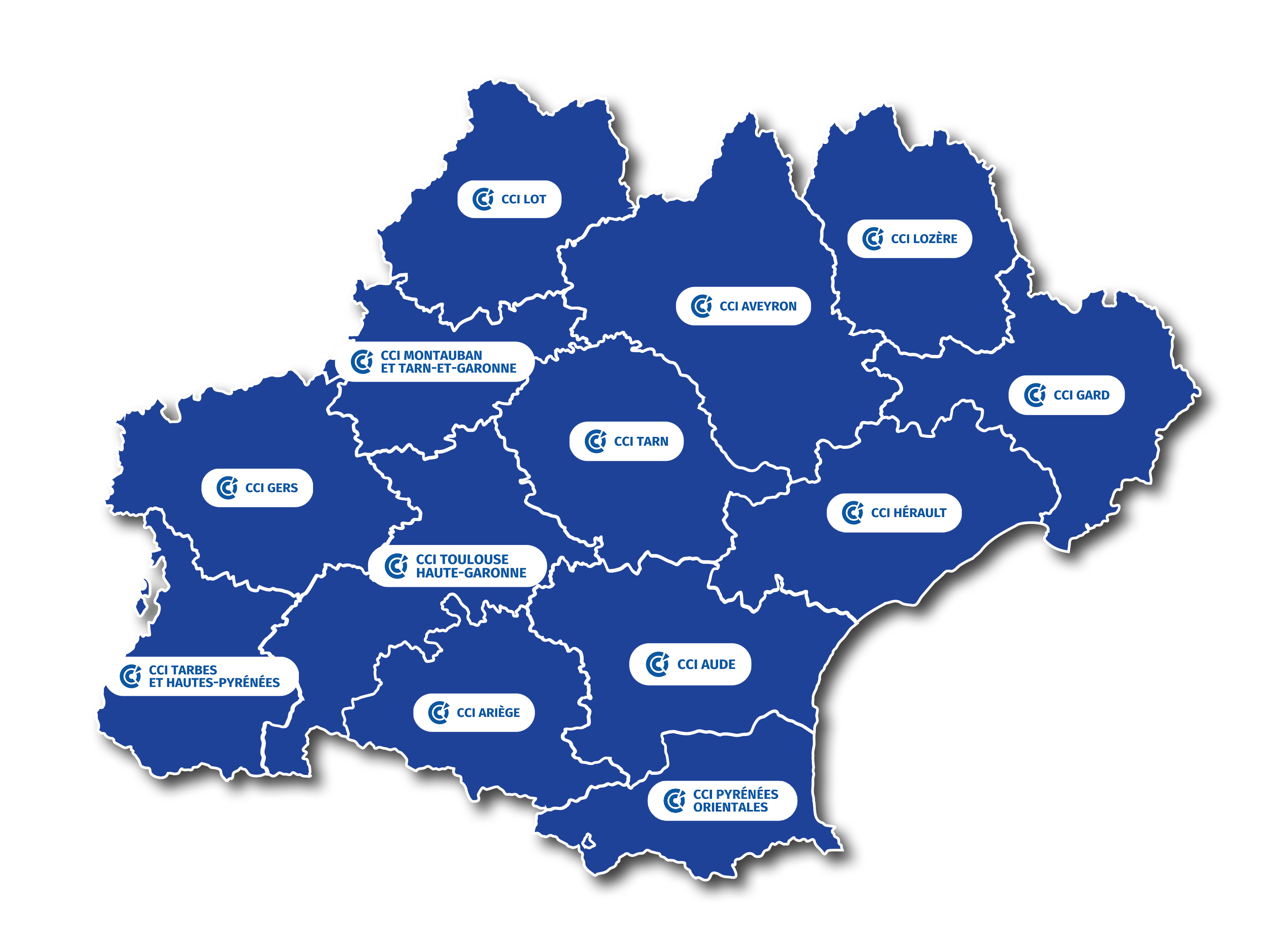 Carte Occitanie